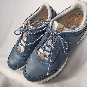 FootJoy Women's STRATOS Golf Shoes 90112 Blue 8.5M  Waterproof Spikeless NEW